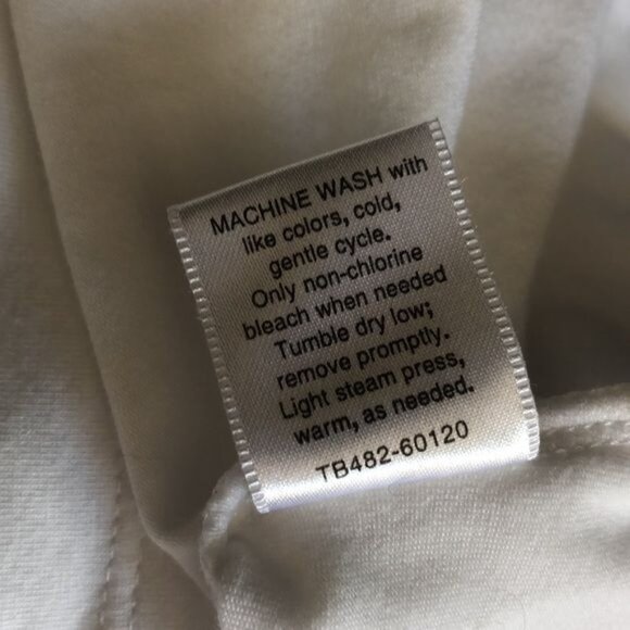 PENDLETON Draped and Ruched Neck Short Sleeve Tee - XL - Picture 7 of 7